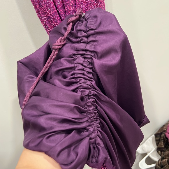 JE MATADI FUCHSIA/PURPLE PROM DRESS. SIZE: 6 - Picture 7 of 10